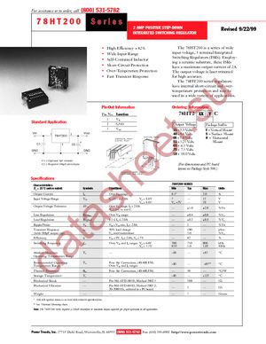 78HT205HC datasheet  